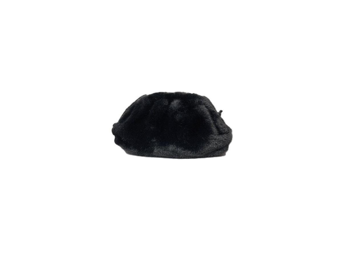 Hat AttackFaux Fur Clutch - Black | Macy's