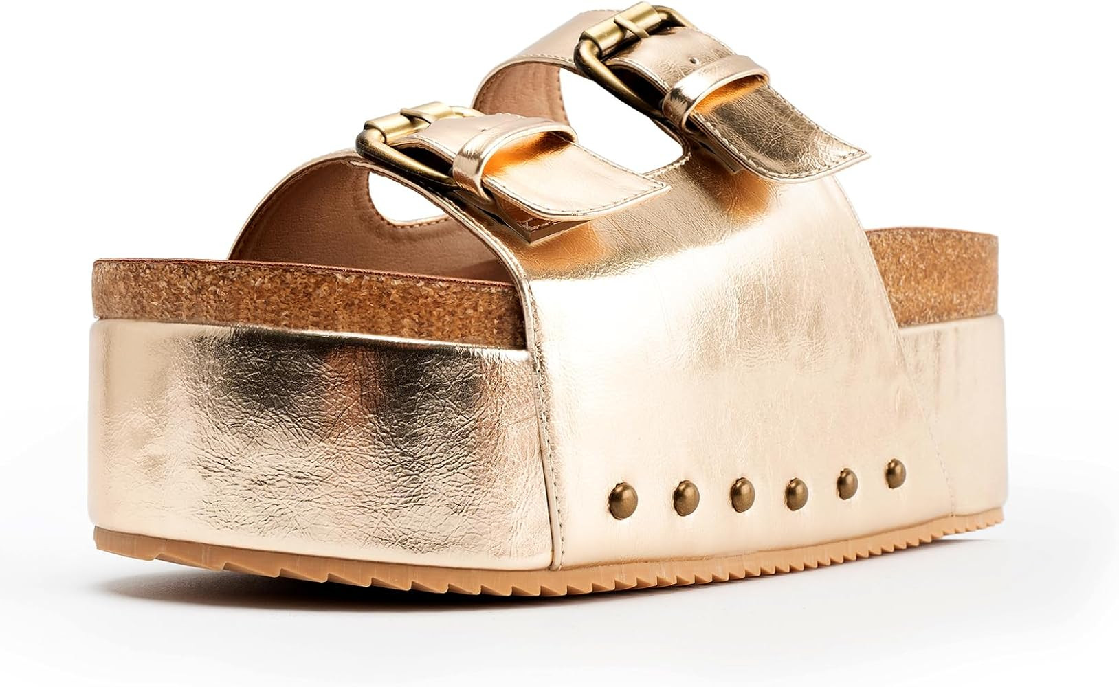 heelchic Platform Sandals Women, Chunky Platform Wedges with Arch Support, Big Buckle Casual Open... | Amazon (CA)