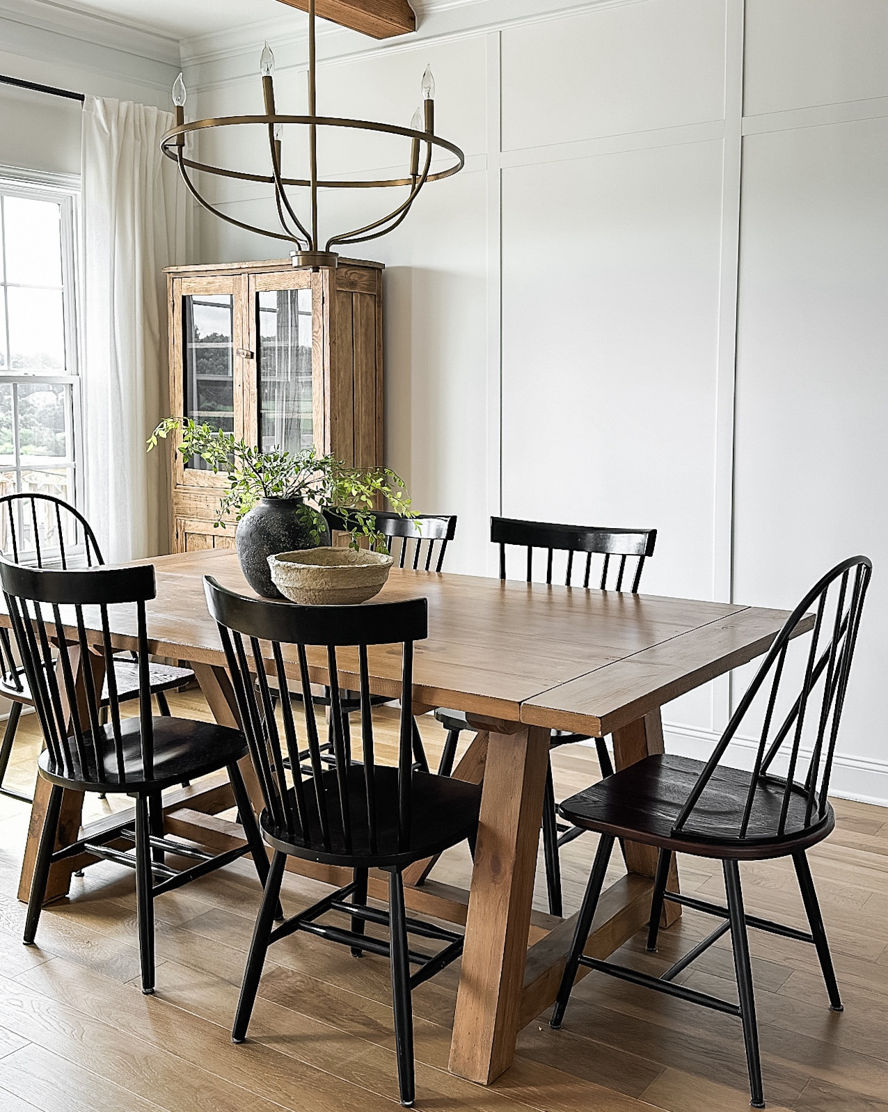 Set of 2 Arch metal dining chairs from Wayfair on sale! 

Love using these as captain chairs to create a collected look with visual interest

#LTKSaleAlert #LTKHome