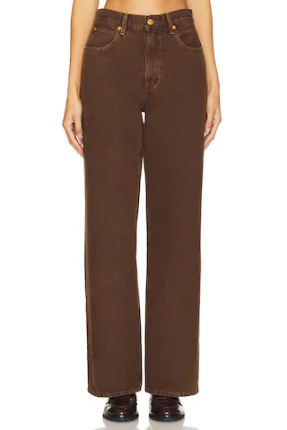 SLVRLAKE Grace Straight Leg in Northern Cedar from Revolve.com | Revolve Clothing (Global)