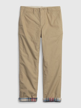 Kids Lined Khakis | Gap (US)