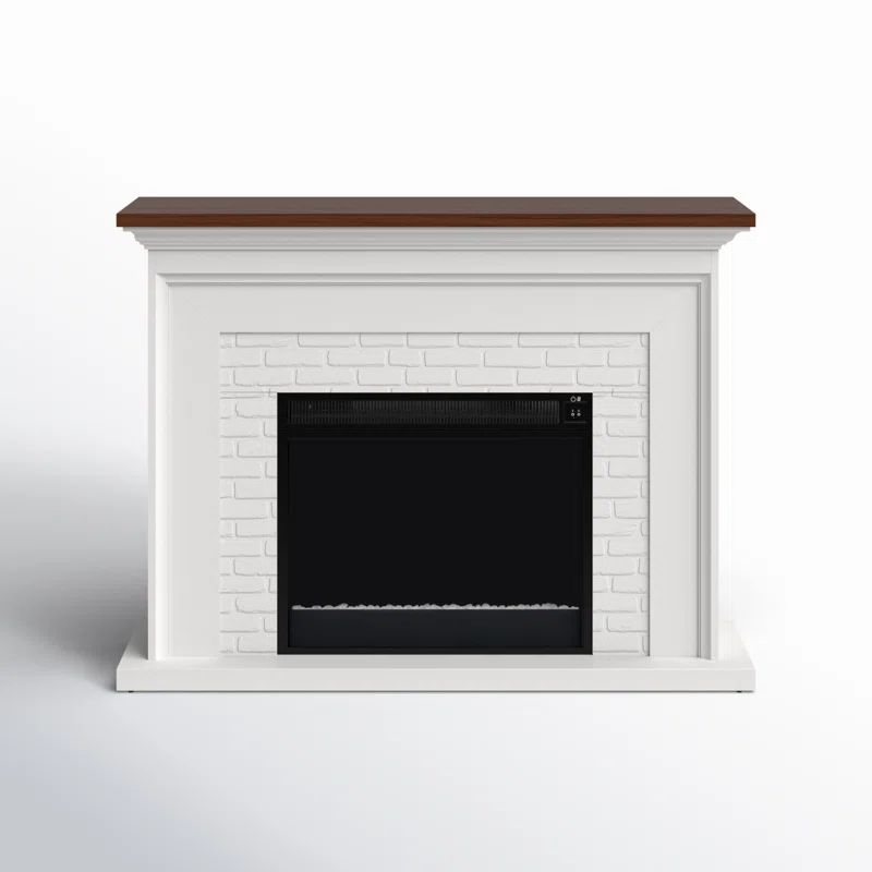 Ellington Circle 47.38'' W Electric Fireplace | Wayfair North America