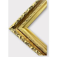 Vintage Style Wood Picture Frame With Compo Trims, Gold Leaf, Antique Frame, Custom Frame, Ornate Frame, Canvas Frame, Handpainted | Etsy (US)