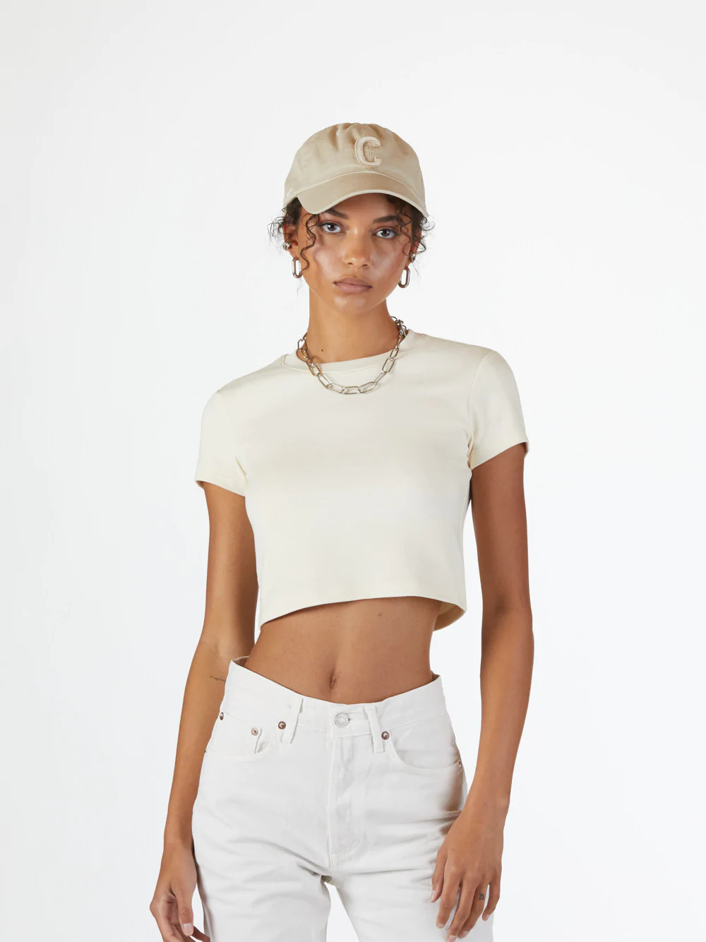 Tomboy Tee Cropped | Cuts Clothing