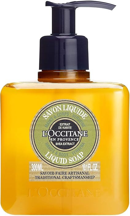 L'OCCITANE Shea Hands &-Body Verbena Liquid Soap: Gently Cleanse Hands & Body, Softening, Citrusy... | Amazon (US)