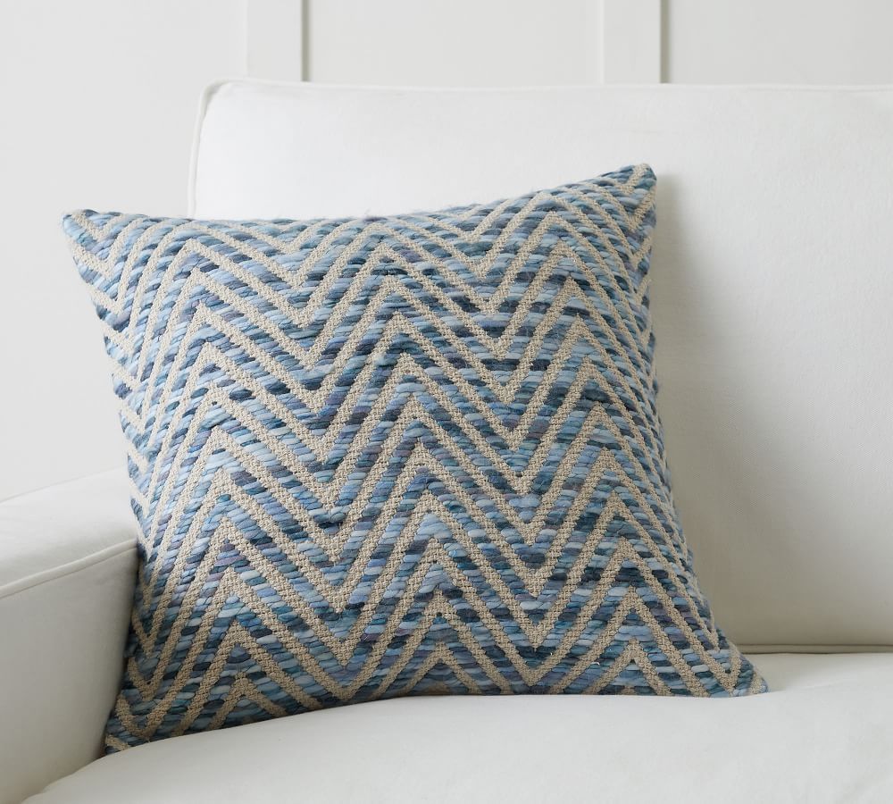 Ayden Textured Pillow Cover | Pottery Barn (US)