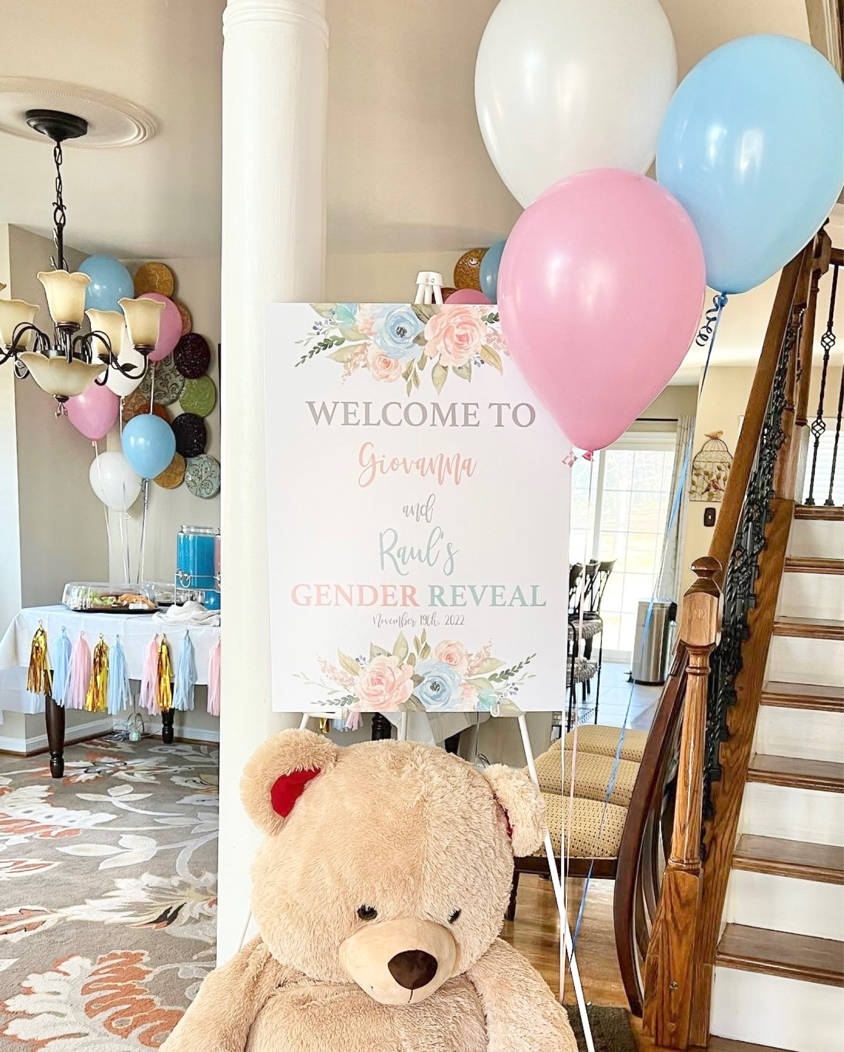 Our Sweet Gender Reveal Party Entrance Welcome Sign! Can Bearly Wait

#LTKbump #LTKfamily #LTKbaby