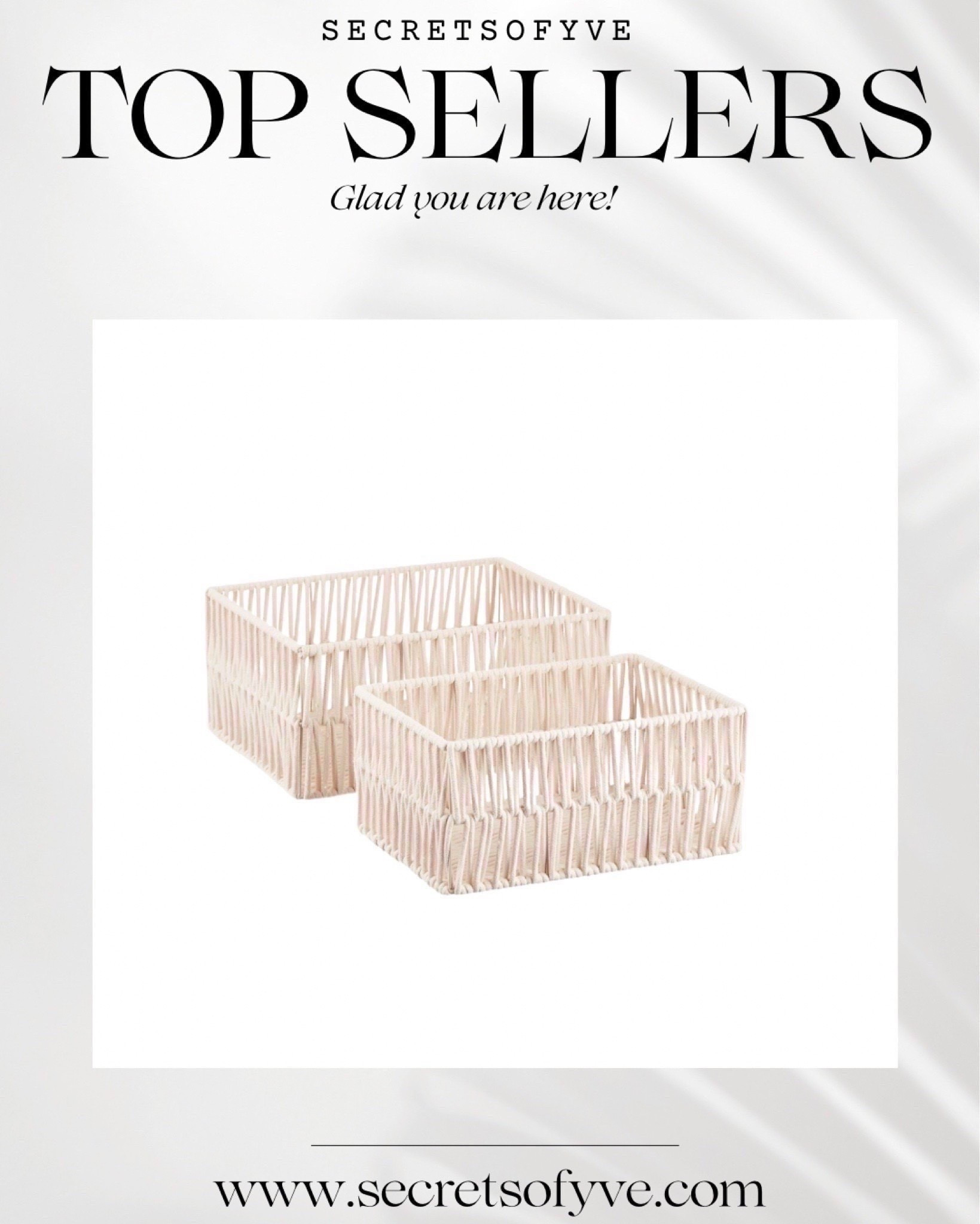 Secretsofyve: shop my bestsellers & organize any room in your home including nurseries!
#Secretsofyve #ltkgiftguide
Always humbled & thankful to have you here.. New posts daily at 3pm &4:15pm EST. @thecontainerstore
CEO: PATESI Global & PATESIfoundation.org
 @secretsofyve : where beautiful meets practical, comfy meets style, affordable meets glam with a splash of splurge every now and then. I do LOVE a good sale and combining codes! #ltkstyletip #ltksalealert #ltku #ltkfindsunder100 #ltkfindsunder50 #ltkbaby #ltkmens  secretsofyve 

#LTKSeasonal #LTKKids #LTKHome