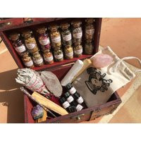 Witchcraft Kit ~ Witch Alter Sets Wand Kit Kits Potion Crystal Witchcraft Spellbook Book Of Shadows | Etsy (US)