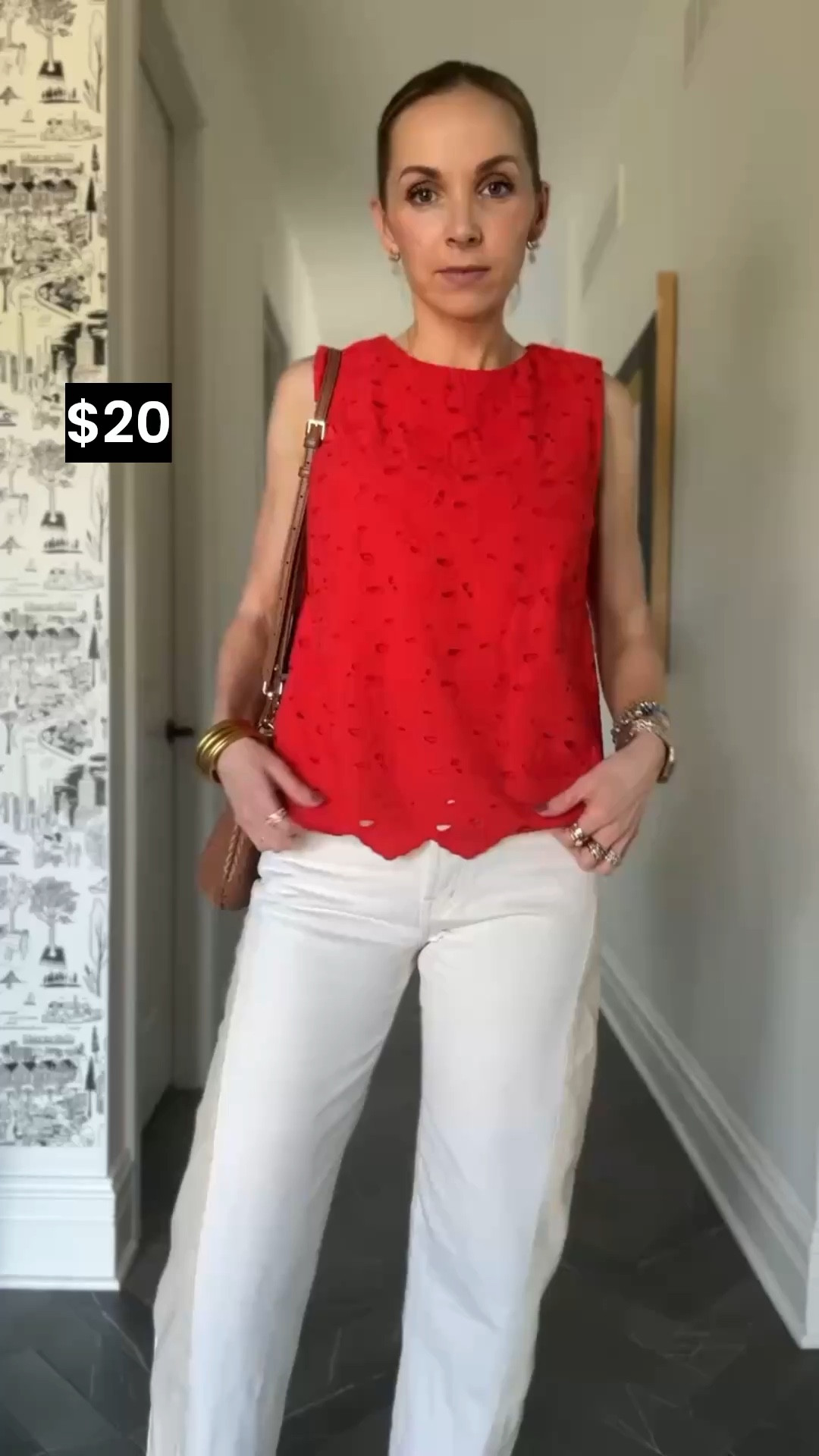 I love these details on this @walmart top! Perfect for upcoming holidays to pair with shorts or skirts this summer! Runs true to size 

#LTKootd #LTKgrwm