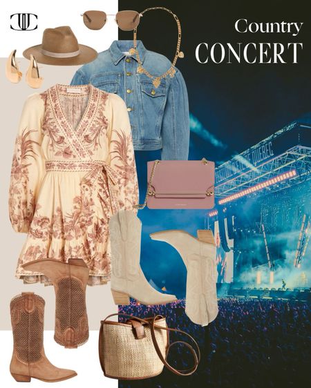 Heading to a country concert? Here’s a fabulous look for a fabulous time. 

Dress, wrap minidress, denim jacket, cowboy boots, boots, fedora, crossbody bag, concert outfit, concert look, concert outfit, western outfit, western look 

#LTKtravel #LTKstyletip #LTKover40