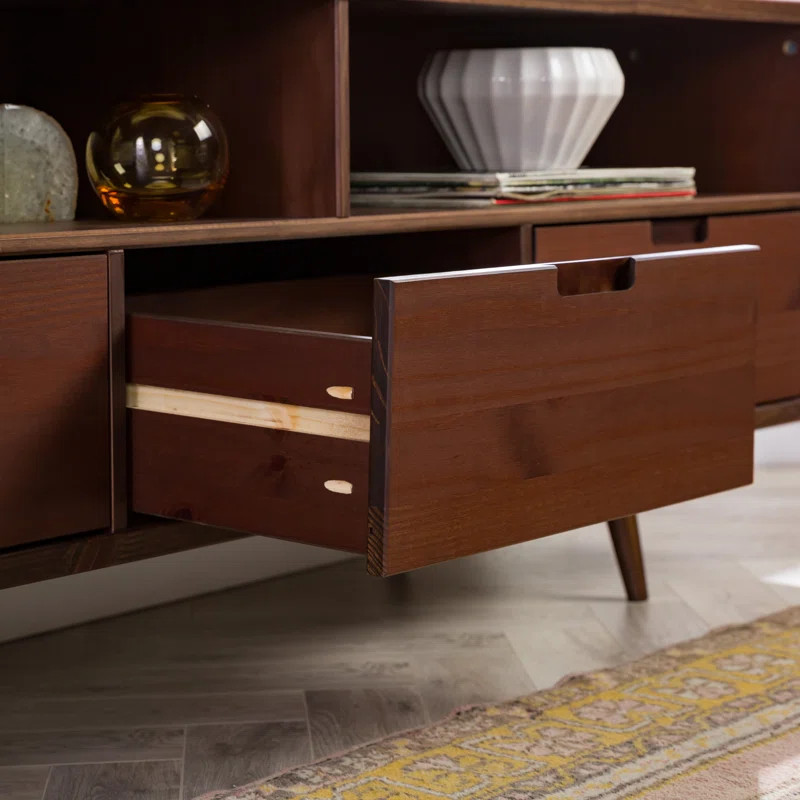 Sadie Solid Wood TV Stand for TVs up to 65" | Wayfair Professional