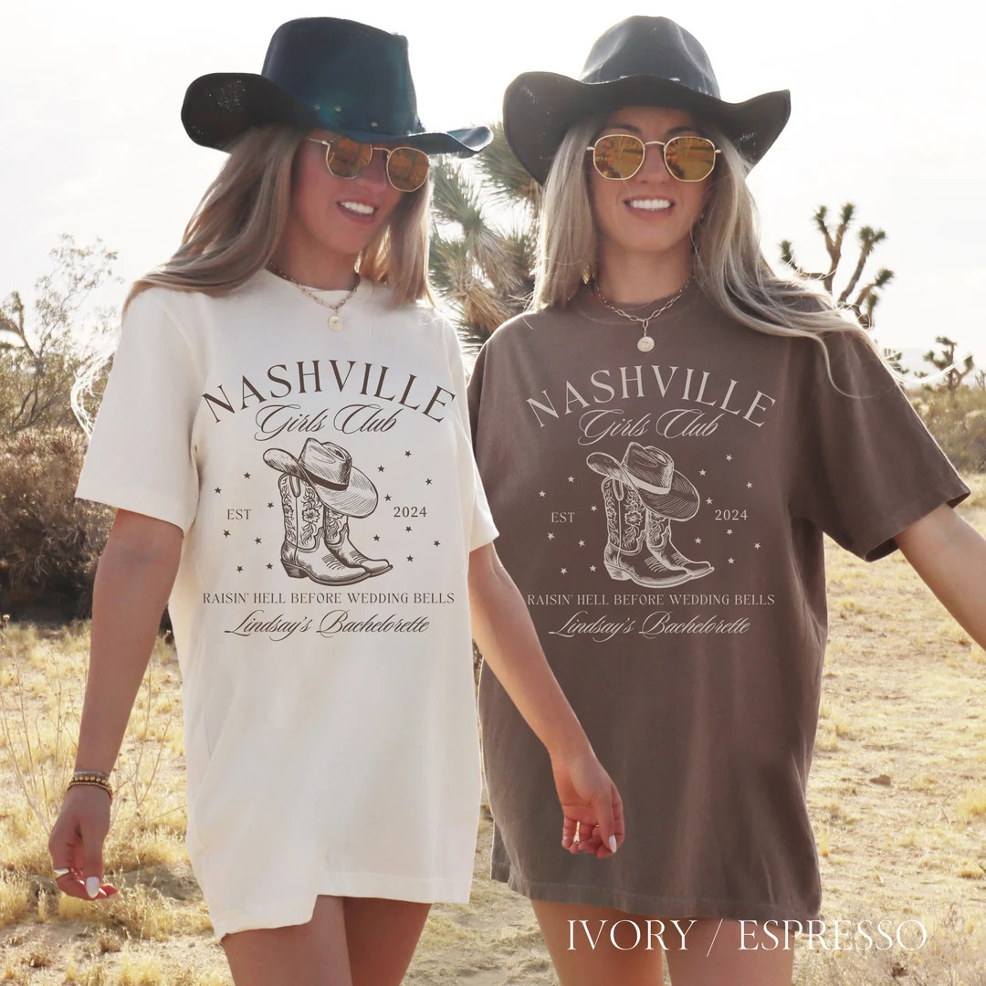 Western Bachelorette Party Shirts, Custom Bachelorette Shirts, Nashville Bachelorette, Texas Girl... | Etsy (US)