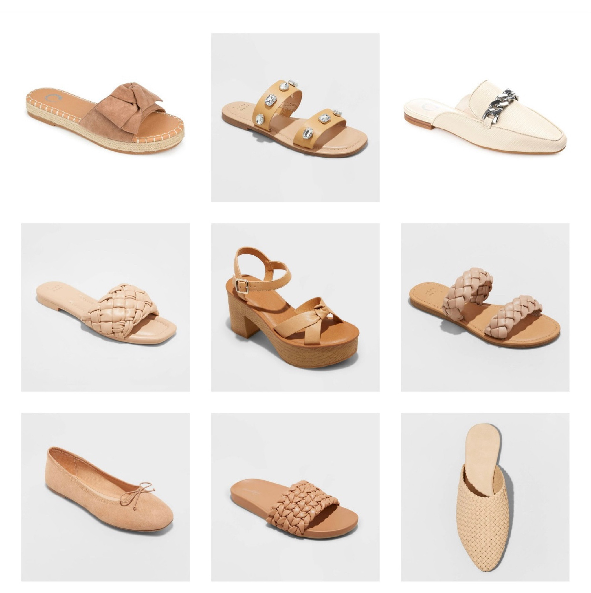Target spring sandals 

#LTKSeasonal #LTKSale