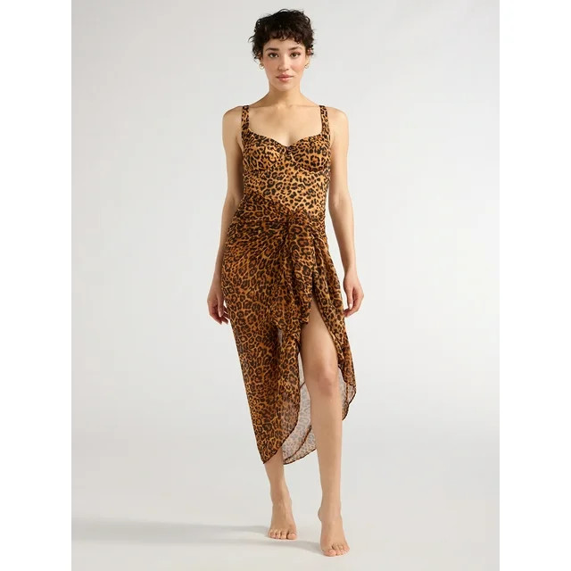 Sofia by Sofia Vergara Women's Printed Pareo, One Size | Walmart (US)