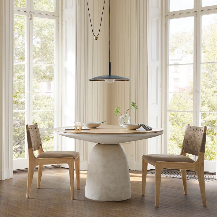 Leona Round Dining Table (48") | West Elm (US)