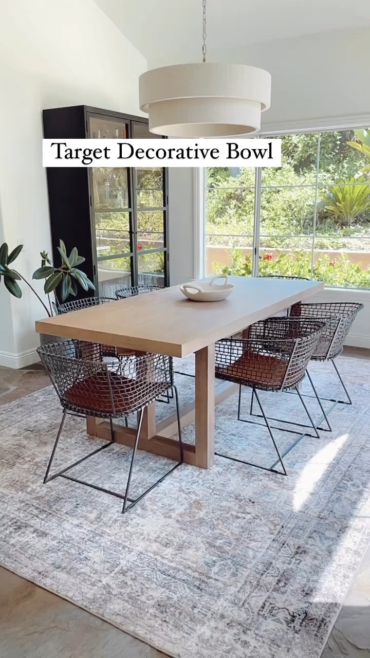 New Target bowl centerpiece 

#homedecor #diningroom

#LTKVideo #LTKHome #LTKFindsUnder50