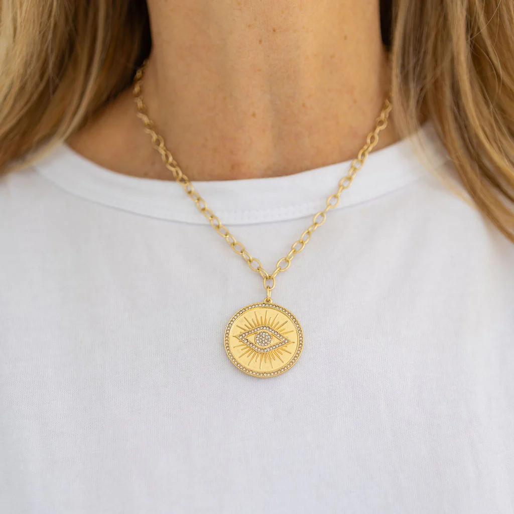 Gold Protection Necklace | Erin McDermott Jewelry