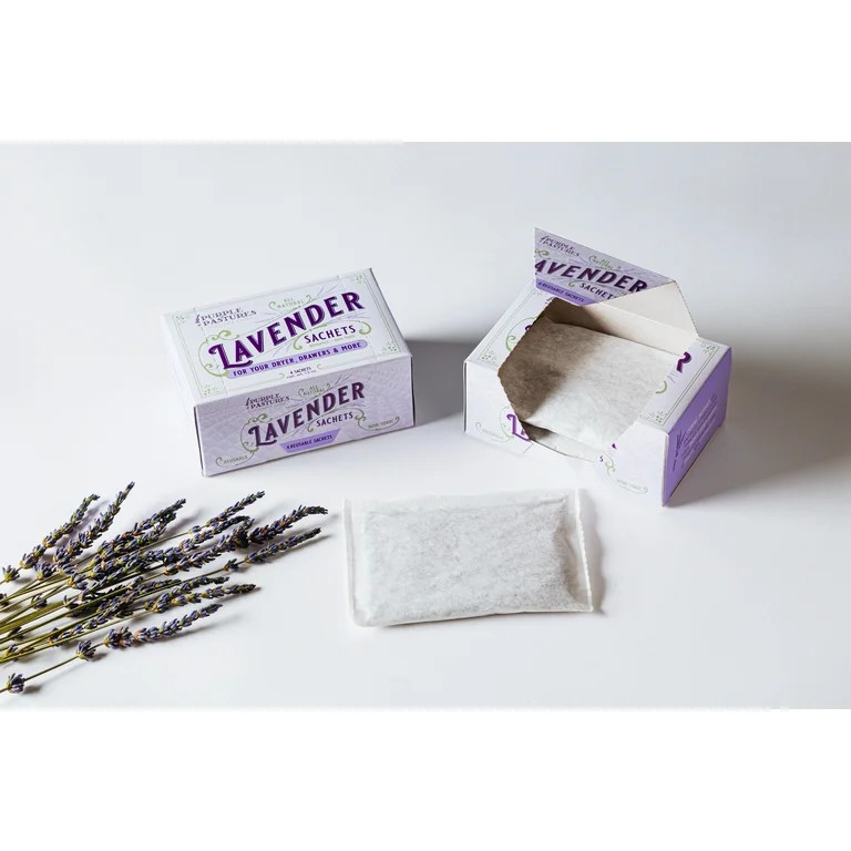 Purple Pastures Lavender Dryer Sachets, 4-count box | Walmart (US)
