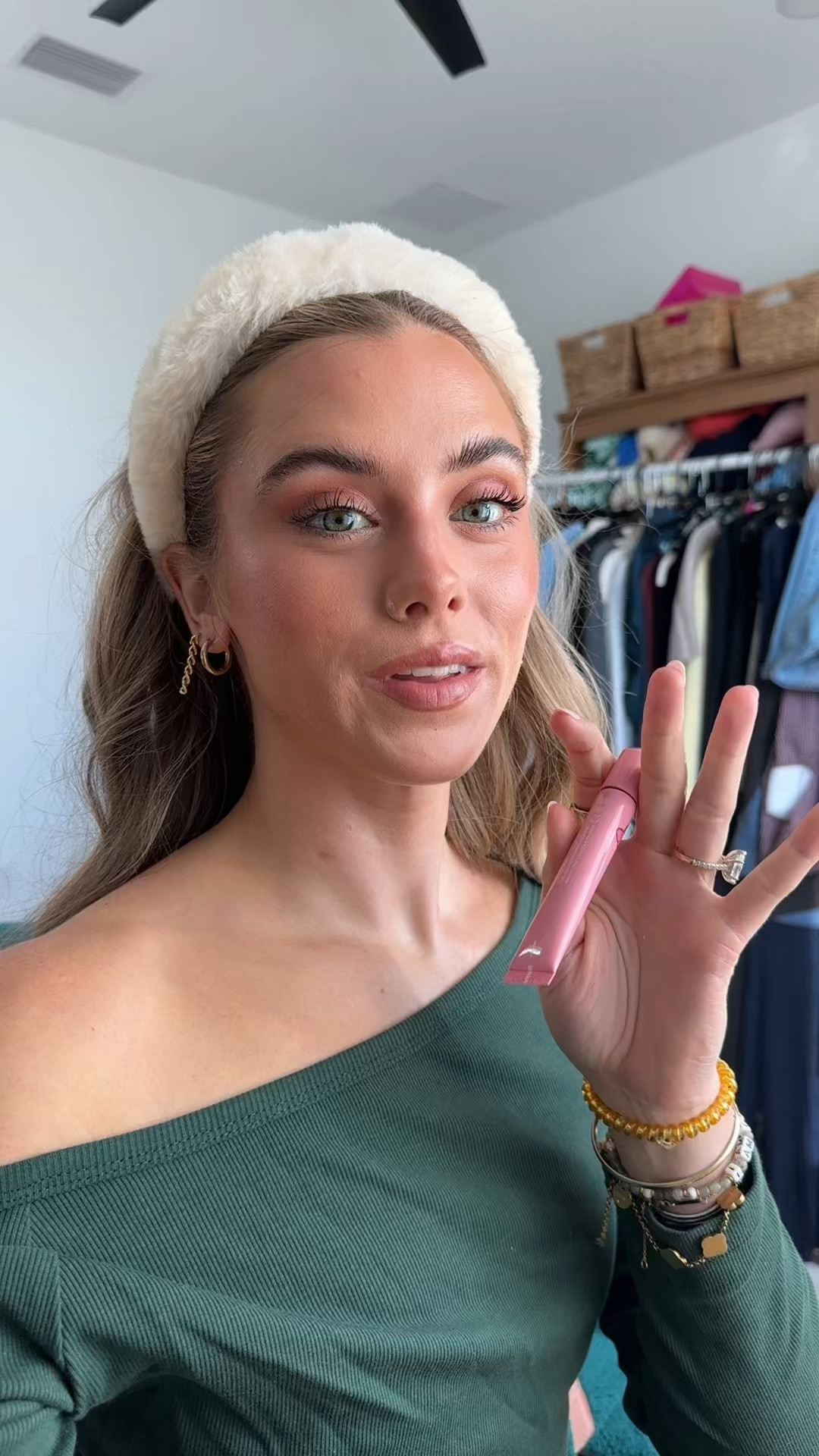 @rhode honest review. Meet the Scented Peptide Lip Tint in Ribbon. A sweet twist on the classic sheer pink shade that smells like a swirl of vanilla soft serve. Our timeless, award-winning formula melts onto lips for sheer-but-buildable color and yummy, decadent scent. Limited edition for this fall and winter. 

#LTKFindsUnder50 #LTKgrwm #LTKBeauty