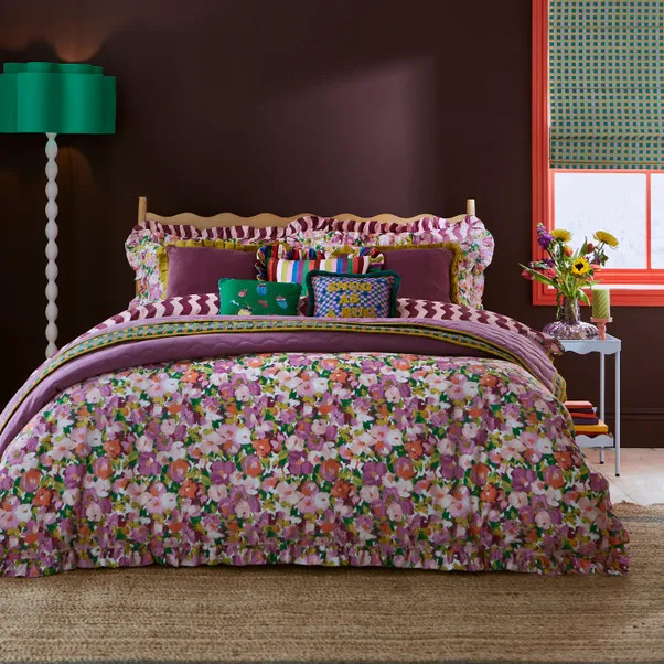 Sophie Robinson Bountiful Bloom Duvet Cover & Pillowcase Set | Dunelm (migrated)