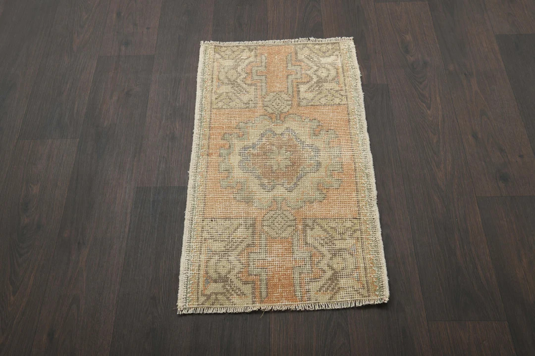 2x3 Door Mat Rug,bathroom Rug,small Rug,2x3 Oushak Rug,vintage Mat Rugs,turkish Bath Mat,2x3 Smal... | Etsy (US)