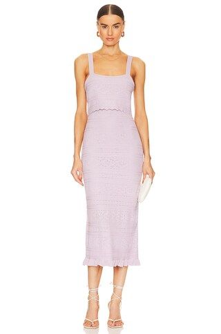 Karina Grimaldi Ismat Knit Dress in Orchid from Revolve.com | Revolve Clothing (Global)