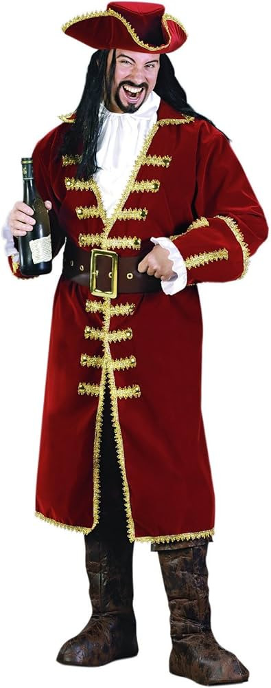 Captain Blackheart Adult Halloween Costume | Amazon (US)