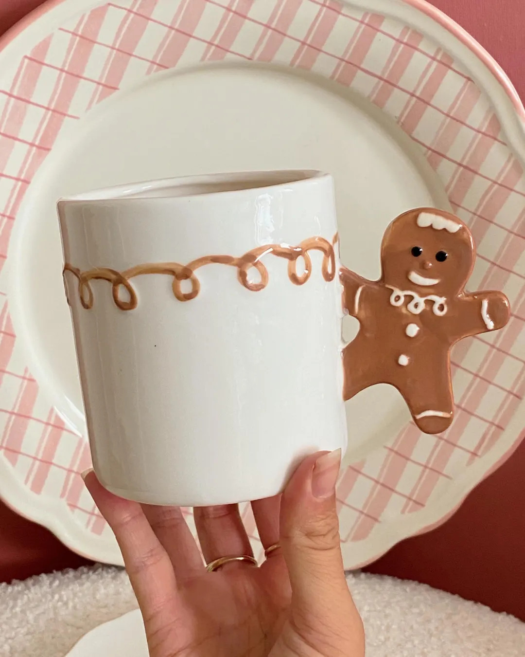Gingerbread Cookies ‘N Cream Mug, Nostalgic, Coffee, Tea, Hot Chocolate, Festive, Cozy Season, ... | Etsy (US)