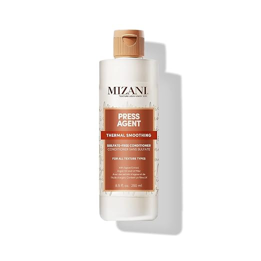 Mizani Press Agent Sulfate-Free Conditioner - Detangles Hair For Heat Styling, Blowout & Silk Pre... | Amazon (US)