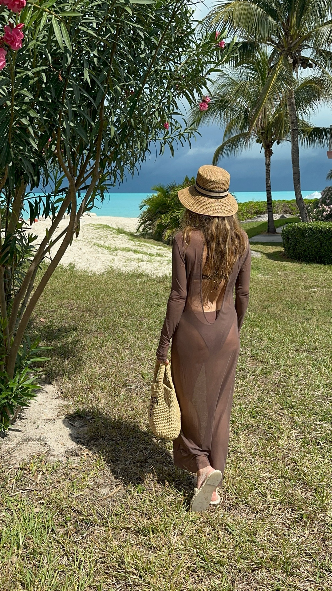 Love this elegant looking sheer maxi cover up! #sale 