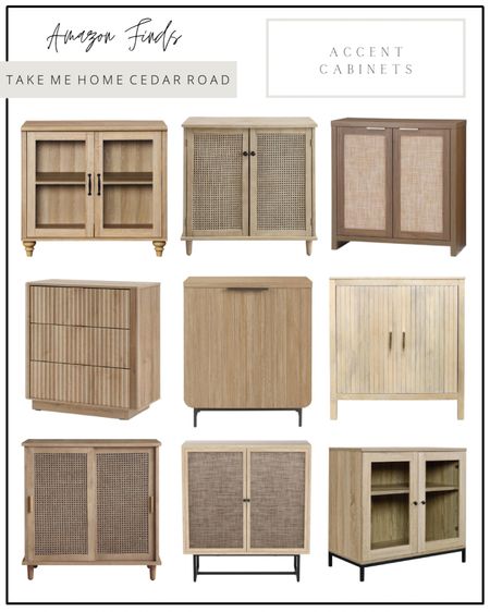 AMAZON FINDS - accent cabinets

Sooooo many great well priced accent cabinets on Amazon! Use these anywhere you need extra storage or put two side by side for a sideboard look!!

Accent cabinet, storage cabinet, fluted cabinet, wood cabinet, cane cabinet, accent furniture, sideboard, living room, dining room, Amazon, Amazon home, Amazon finds 

#LTKsalealert #LTKfindsunder100 #LTKhome