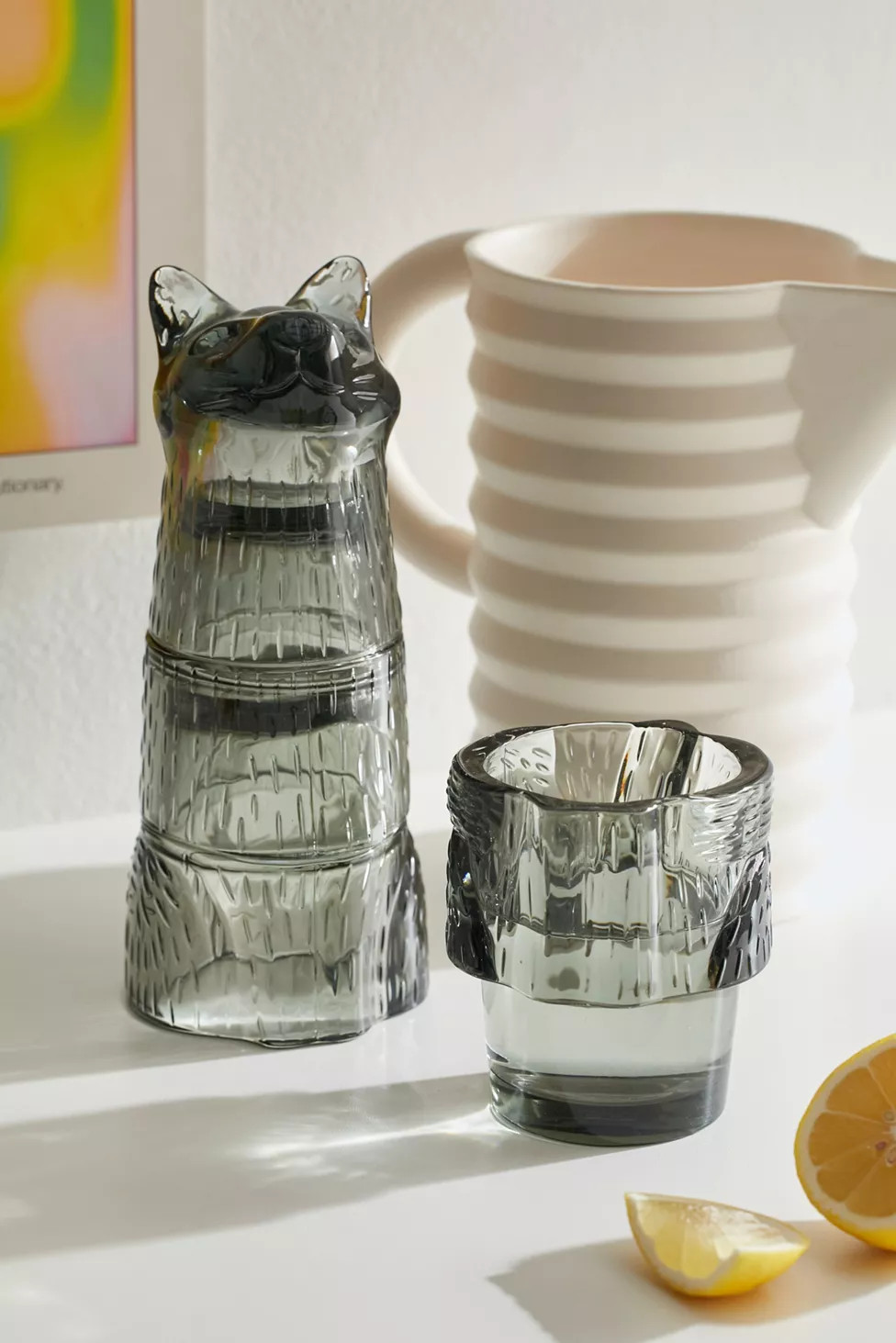 Kitty Stackable Glass Set | Urban Outfitters (US and RoW)