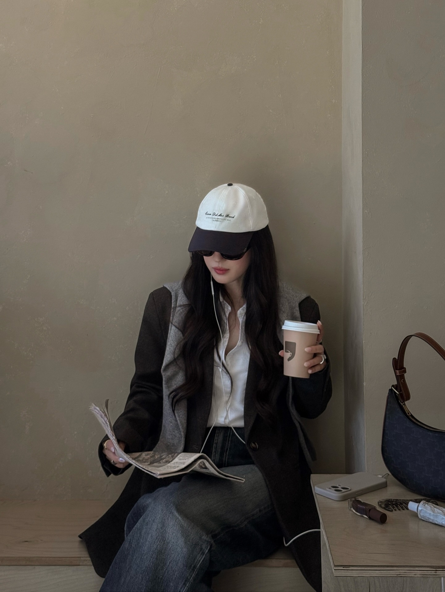 Holding onto my emotional support latte before the leaves ghost us☕️🤎🍂
.
.
.
American influencer | aesthetic fall outfit | NYC street style | fall style | fall fashion | outfit of the day | Pinterest aesthetics | outfit inspo | Pinterest inspired outfit | minimal chic | effortless outfit | Chic street style | street style | NYC style | outfit inspiration | fall aesthetic | neutral outfit | city girl style | trendy layers | NYC influencer | cool girl aesthetic | atlanta influencer | elevated basics | blazer outfit | moody aesthetics | minimal style | minimal street style | effortless chic | effortlessly chic | classy street style | New Yorker style | brown outfit inspo | outfit du jour | look du jour | cafe aesthetic | cafe outfits