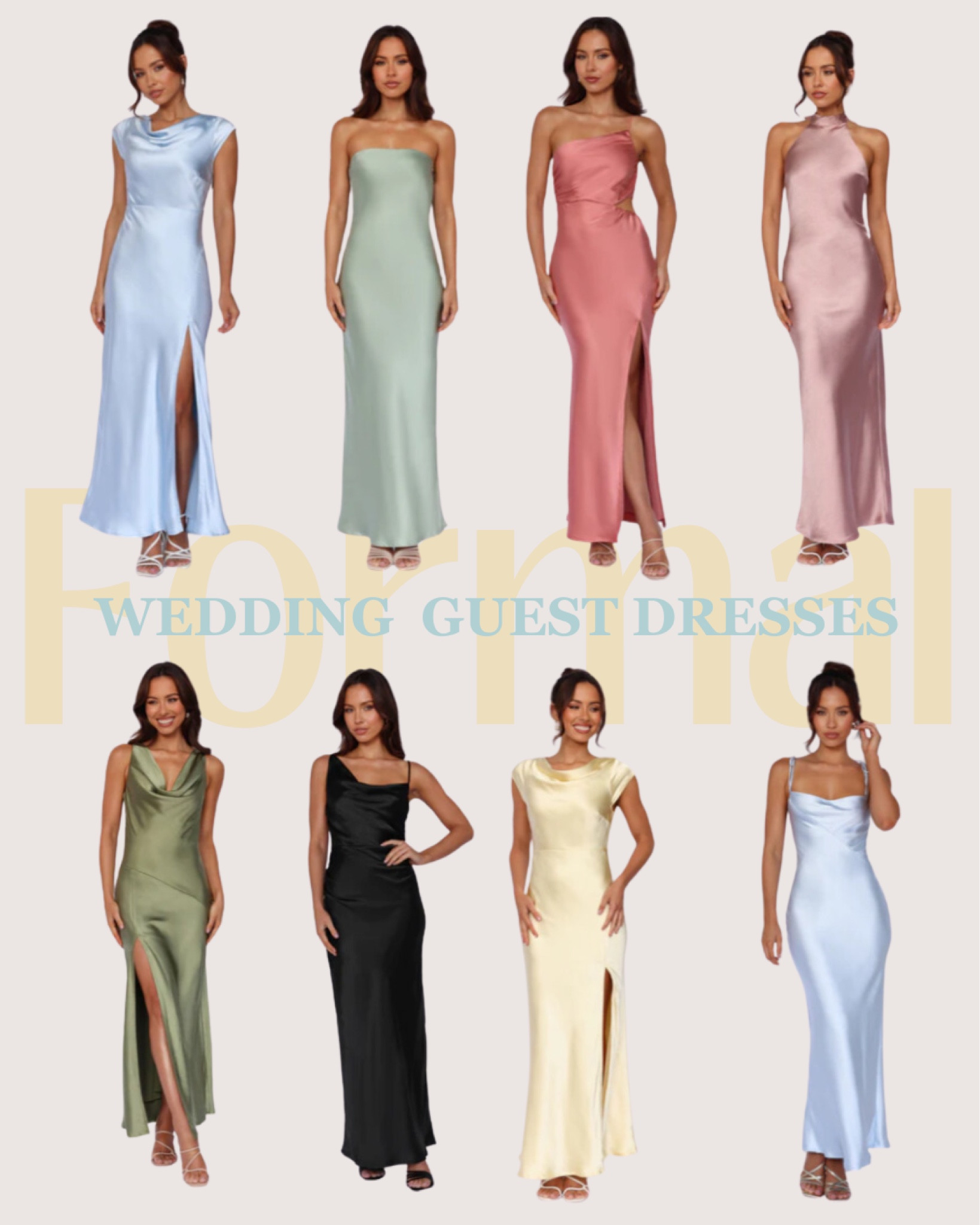 Black Tie Wedding Guest Dresses 

#LTKSeasonal #LTKwedding #LTKstyletip