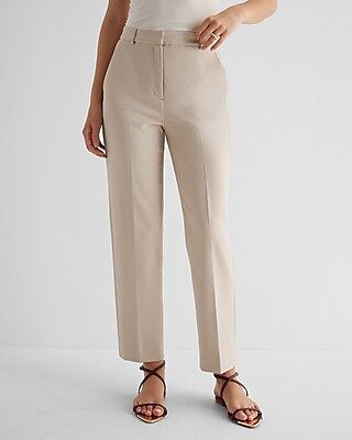 Editor Super High Waisted Straight Ankle Pant | Express