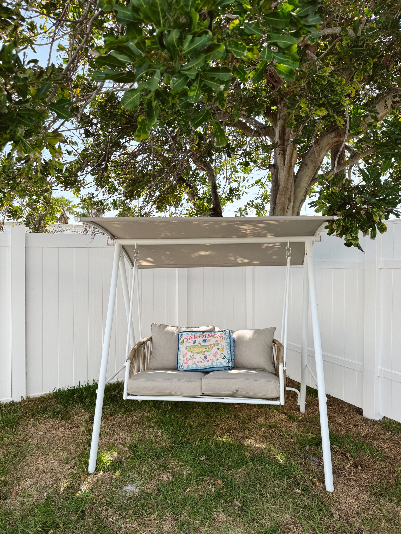 new swing for my backyard (& it’s on sale rn)🥹🤸🏼‍♀️ 

#LTKSaleAlert #LTKHome #LTKSeasonal