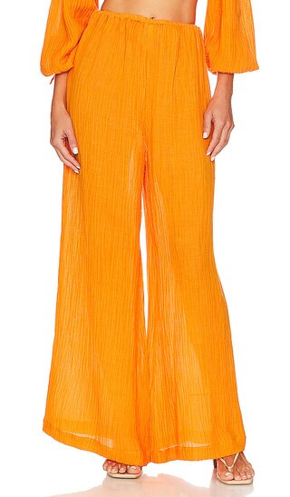 Rupina Pants in Tangerine | Revolve Clothing (Global)