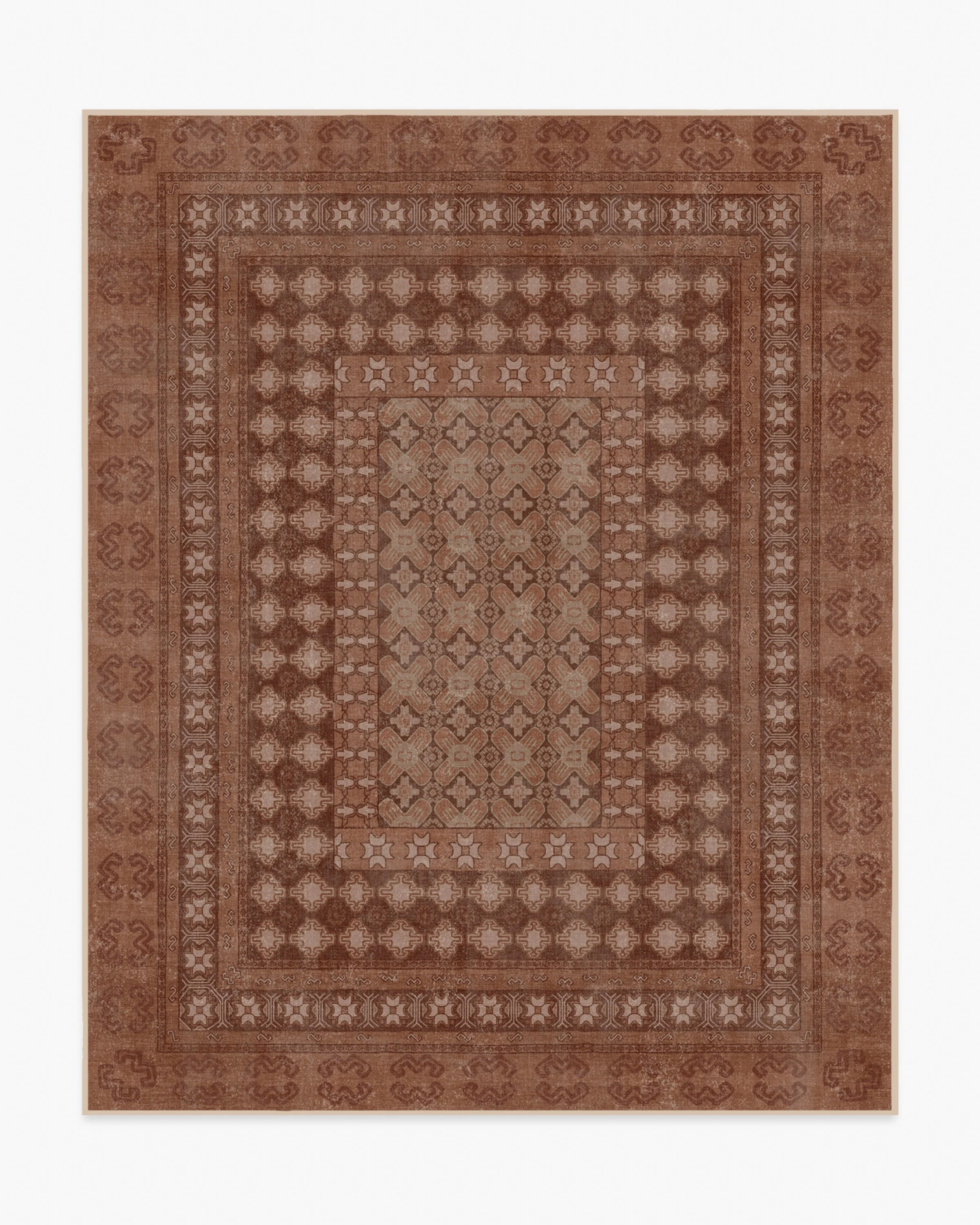 Cyrus Terracotta Rug | Ruggable
