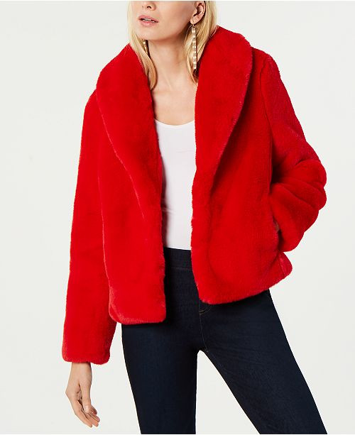 INC Faux-Fur Coat, Created for Macy's | Macys (US)