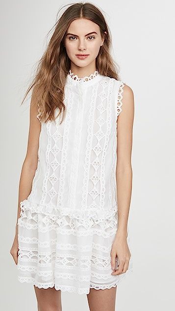 Lace Combo Dress | Shopbop