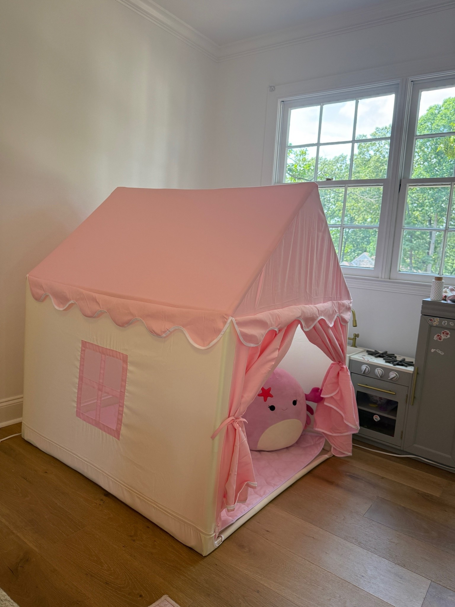 Cutie playhouse! Just have to add twinkle lights! ✨✨✨

#LTKmomlife #LTKHome #LTKKids