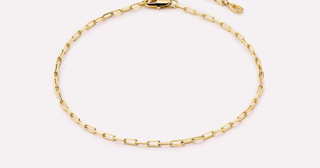Gold Anklet - Reign Anklet | Ana Luisa