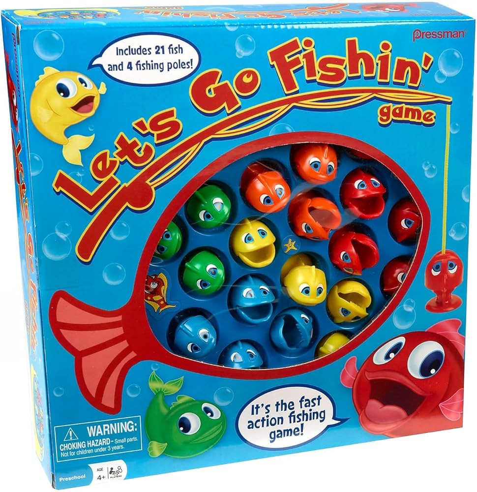 Amazon Exclusive Bonus Edition Let's Go Fishin' - Includes Lucky Ducks Make-A-Match Game! | Amazon (US)