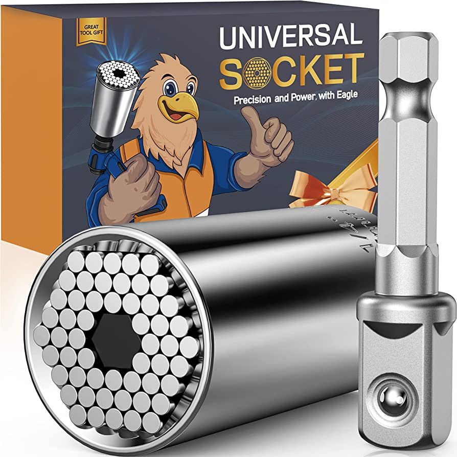 Gifts for Men Super Universal Socket - Tools Gifts for Fathers Day from Daughter Son, Socket Wren... | Amazon (US)