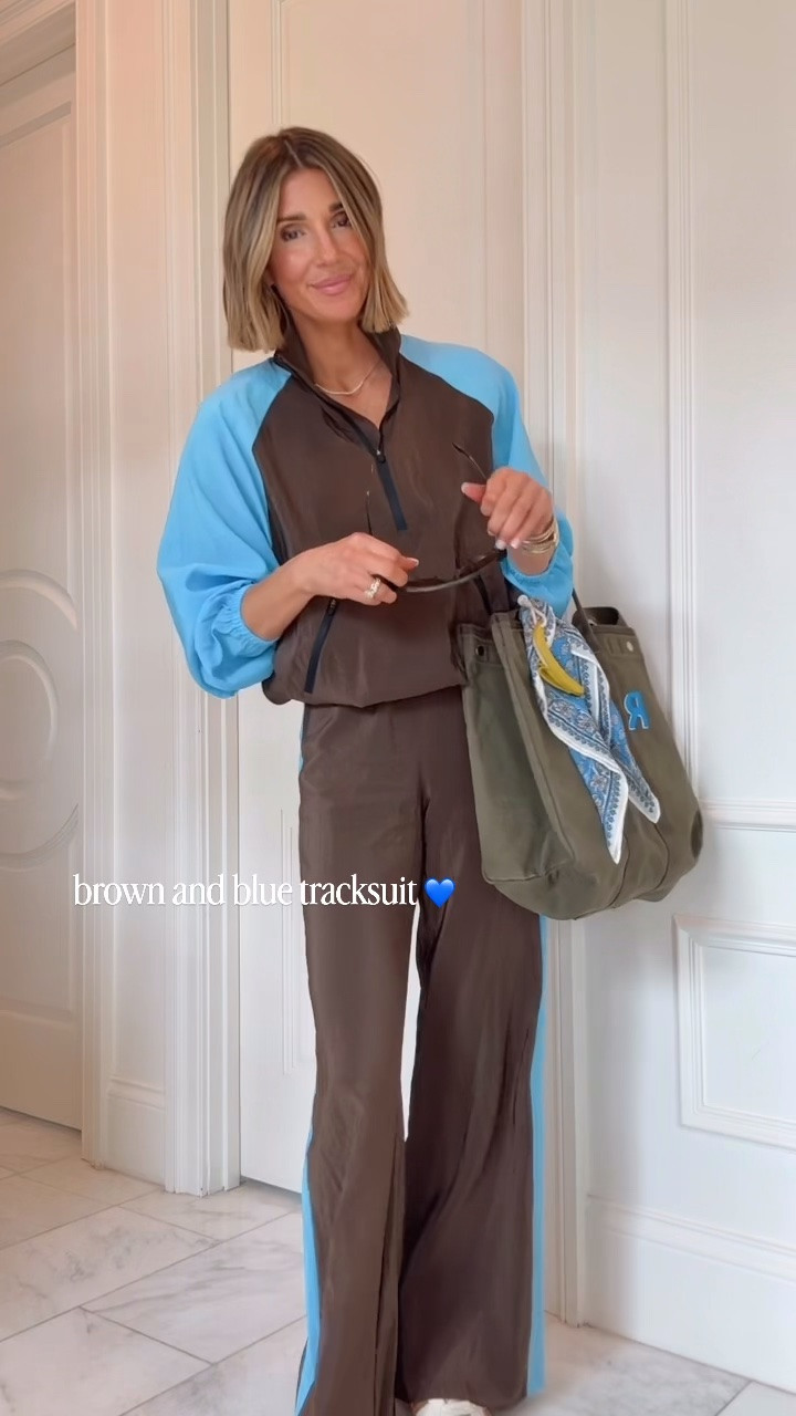 Brown and blue tracksuit 💙

#LTKootd #LTKSeasonal