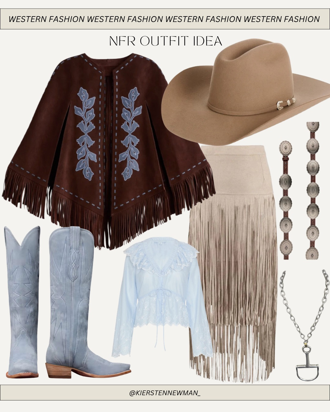 NATIONAL FINALS RODEO OUTFIT IDEA - NFR - western fashion - cowgirl
Boots - cowgirl hat - fringe leather skirt - Vegas - cowboy cowgirl - horse bit necklace - Tecovas - country concert outfit idea - rodeo - PBR - Texas - western chic

#LTKgrwm #LTKootd #LTKWorkwear