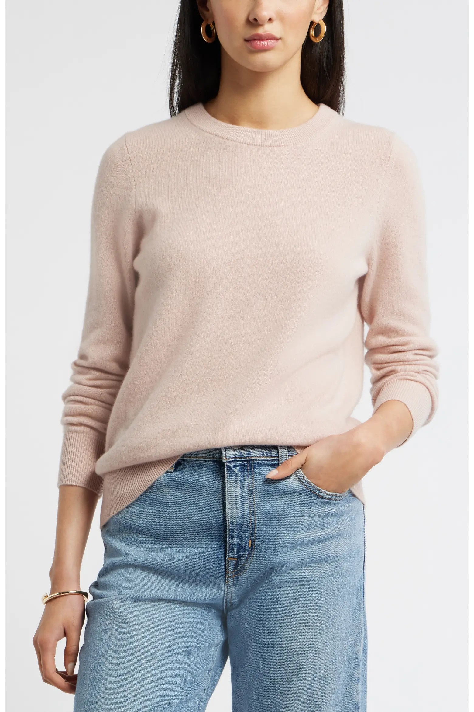 Crewneck Cashmere Sweater (Women) | Nordstrom | Nordstrom