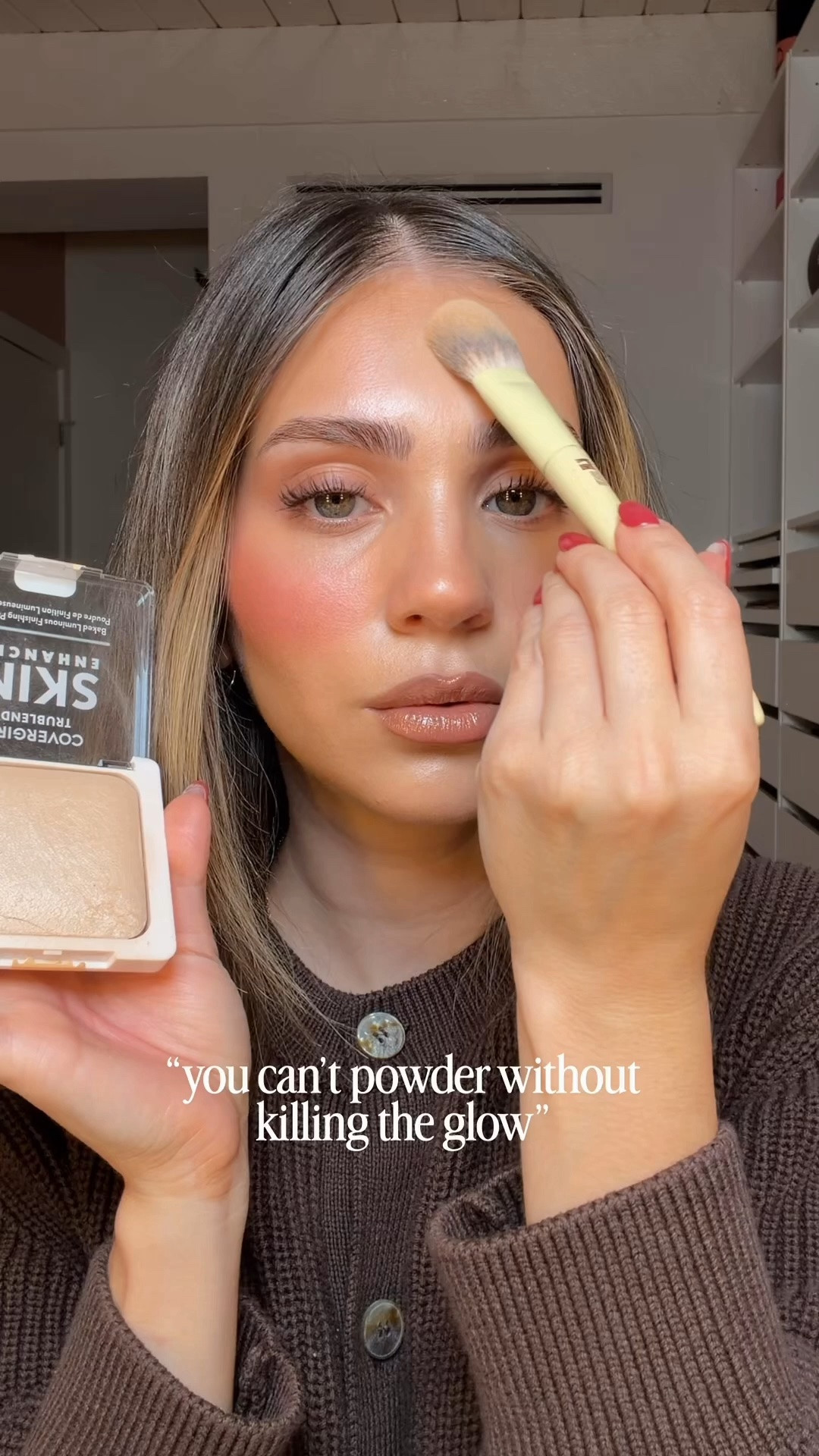 A trick of the trade… set it and wet it 🙈

#LTKgrwm #LTKBeauty #LTKselfcare