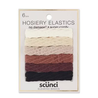 scunci Hosiery Elastics - 6pk | Target